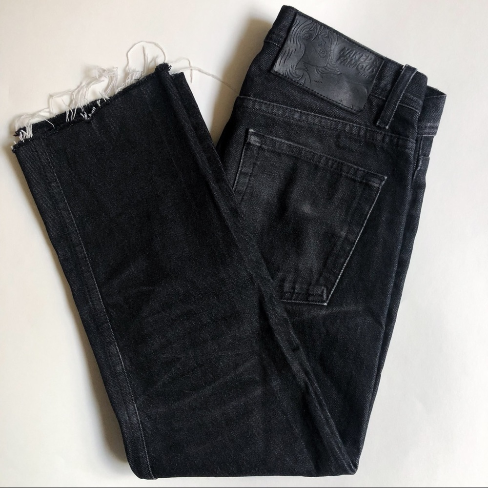 NAKED & FAMOUS  Black Denim Jeans